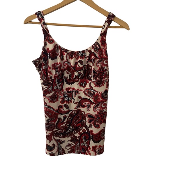 2/$40 Ann Taylor Sleeveless Blouse Top Office Career Top Casual Vacation Small - Picture 3 of 10